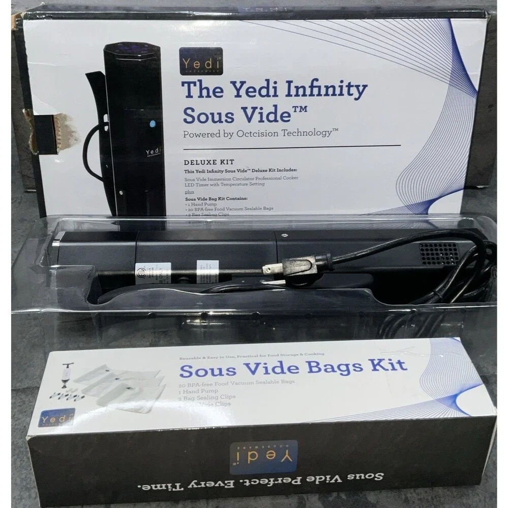 The Yedi Infinity Sous Vide Powered Octcision Technology Deluxe Kit